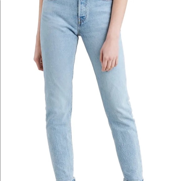 Levi’s 501 Skinny Jeans - Button Fly - Authentic Denim - Size 26x30 - retail $98 - Picture 12 of 13